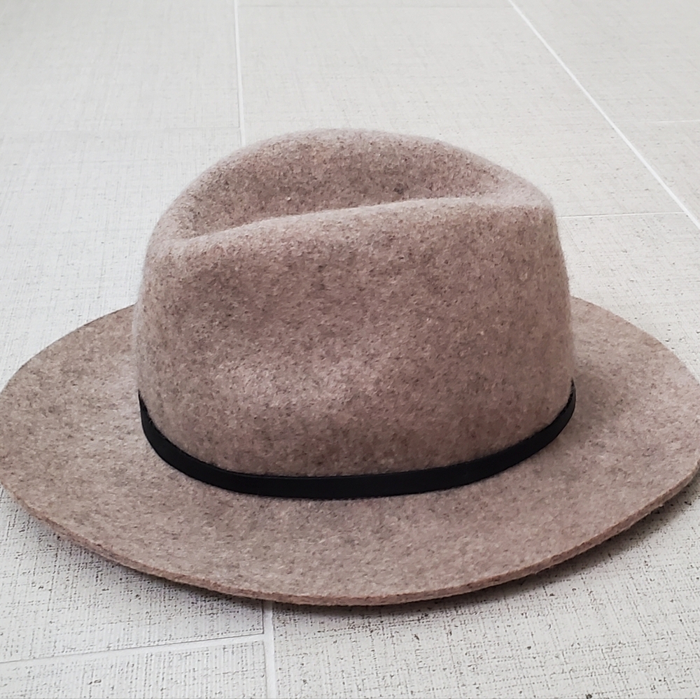 Banana Republic 100% Wool Fedora Hat, Neutral Brown, M/L, NEVER WORN! - Picture 12 of 14